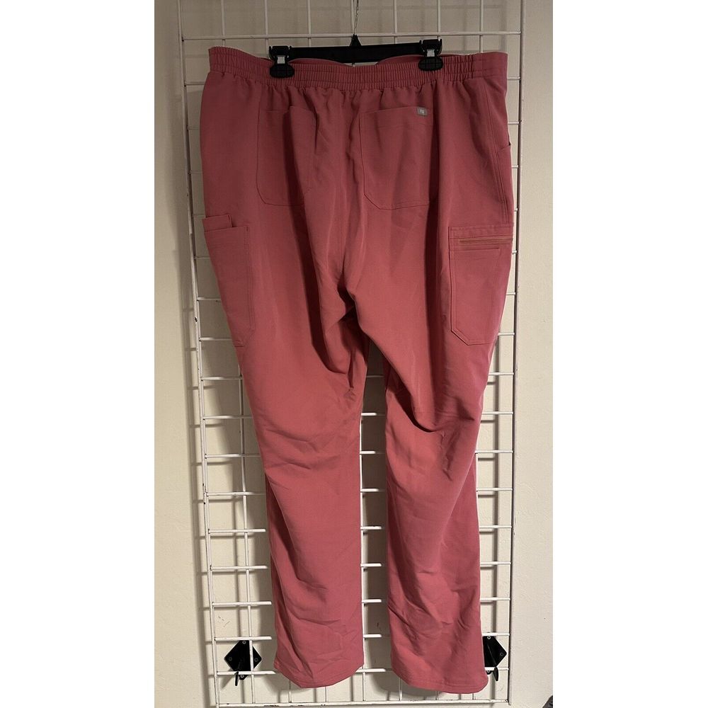 NWT Breast  Cancer Awareness Yola Skinny Scrub Pants Quartz Pink 2XL‎ Tall - Picture 4 of 6